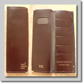 Leather Passport / Travel Docs wallet